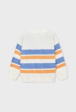 Mayoral Yellow/Blue Stripe Sweater