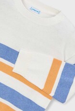 Mayoral Yellow/Blue Stripe Sweater