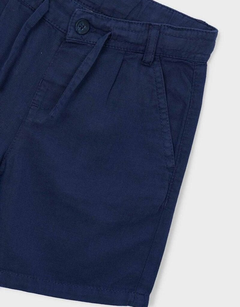 Mayoral Linen Shorts Atlantic