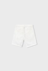Mayoral Linen Shorts Cream