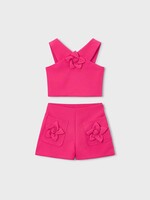 Mayoral SALE. Bermuda Fucshia Flower Set