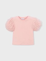 Mayoral Blossom S/S Tulle Top