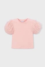 Mayoral Blossom S/S Tulle Top