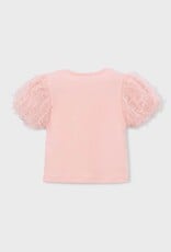Mayoral Blossom S/S Tulle Top