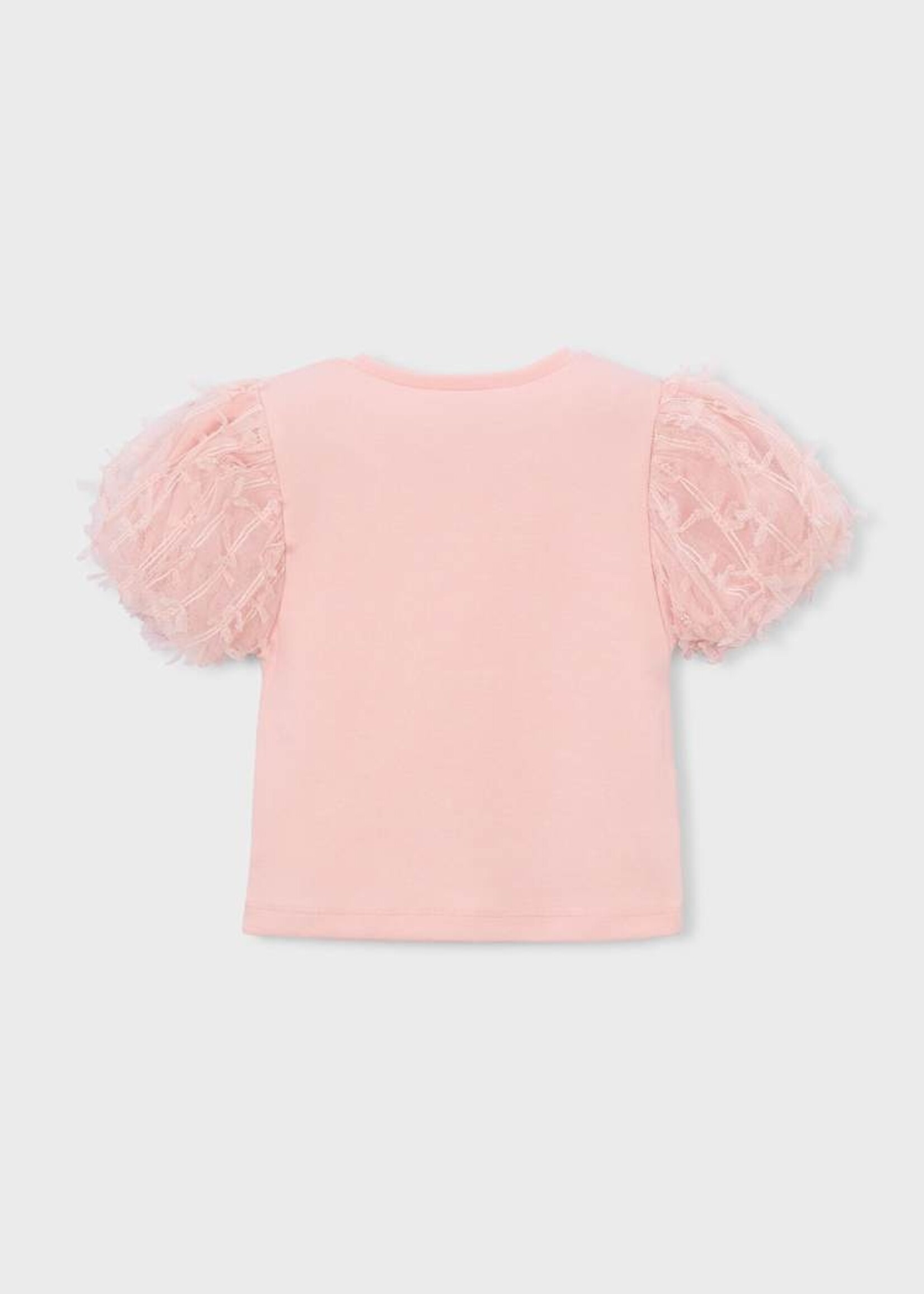 Mayoral Blossom S/S Tulle Top