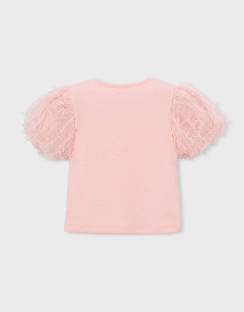 Mayoral Blossom S/S Tulle Top