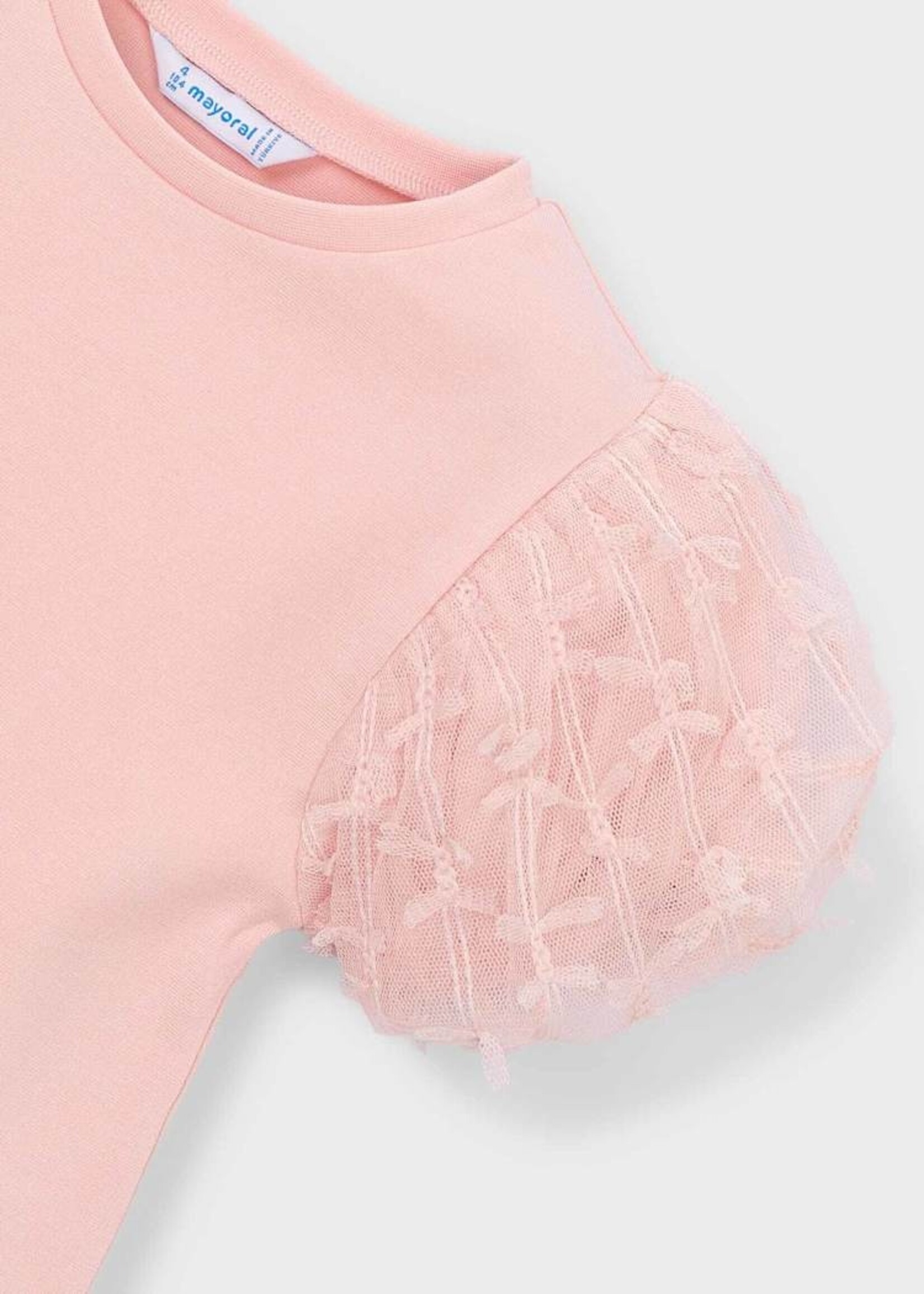 Mayoral Blossom S/S Tulle Top