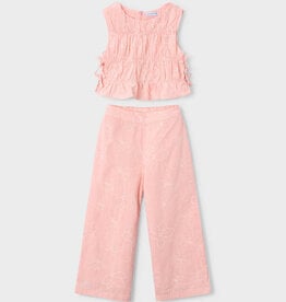 Mayoral Blossom S/S Top and Pant Set