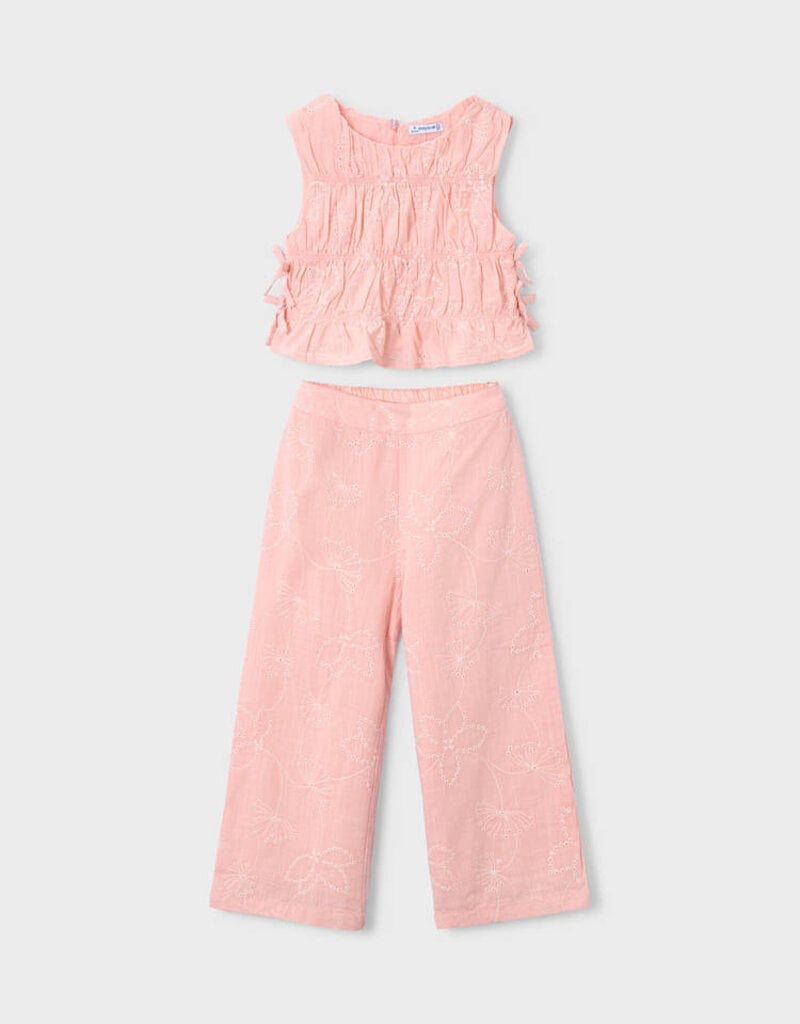 Mayoral Blossom S/S Top and Pant Set