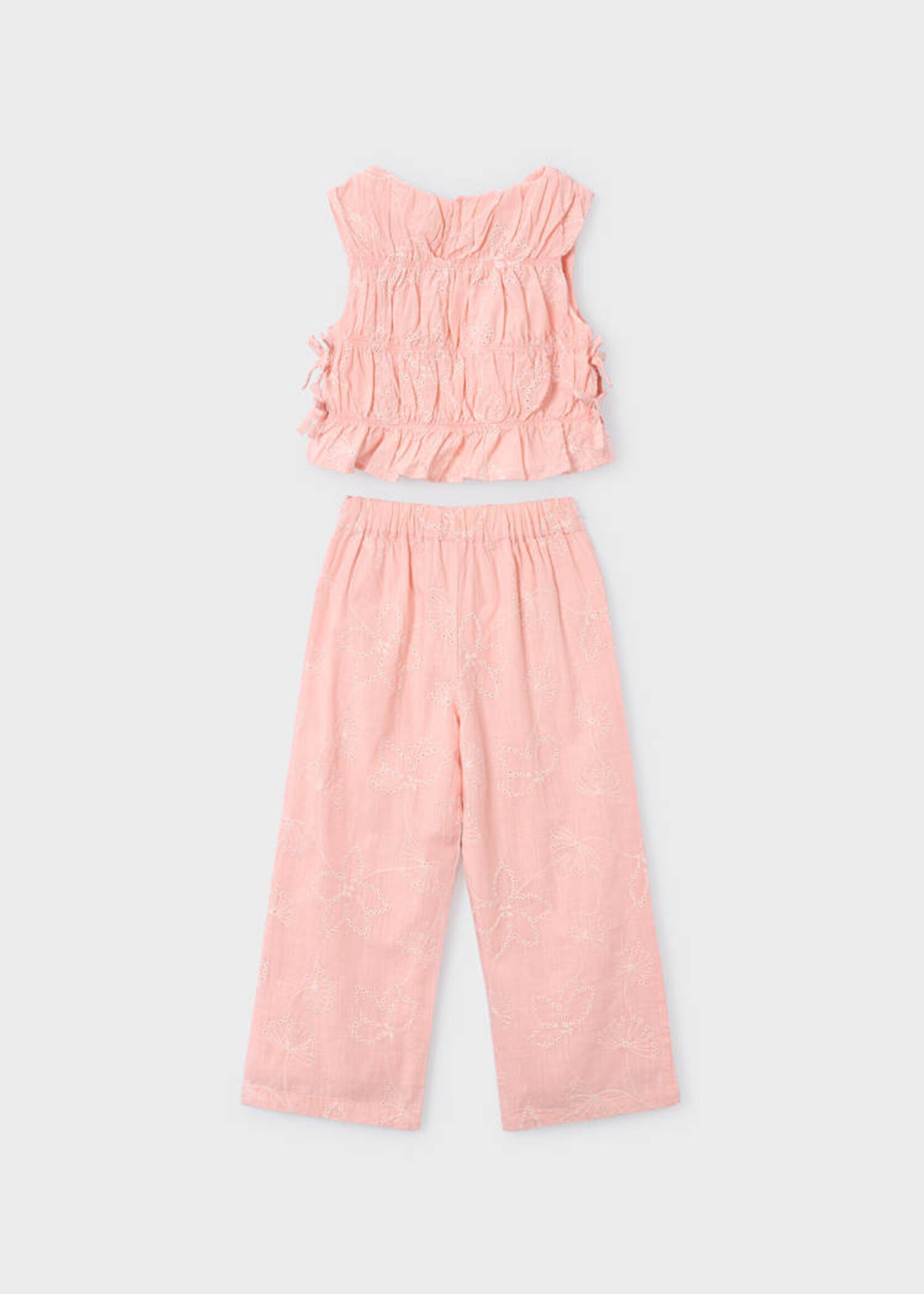 Mayoral Blossom S/S Top and Pant Set