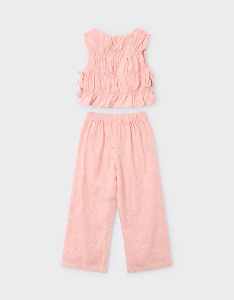 Mayoral Blossom S/S Top and Pant Set