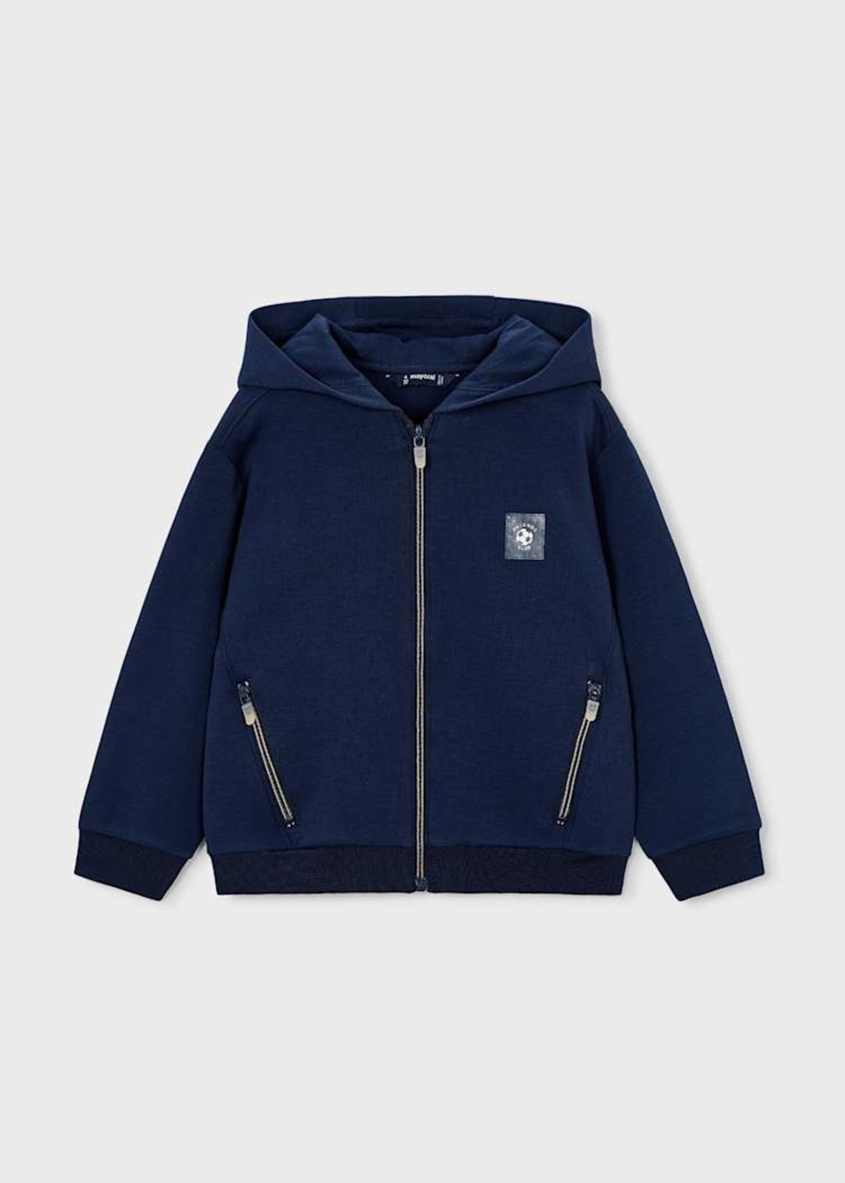 Mayoral Navy Zip Up Hoodie