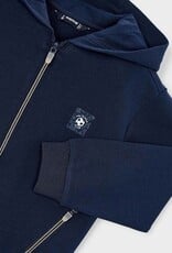 Mayoral Navy Zip Up Hoodie