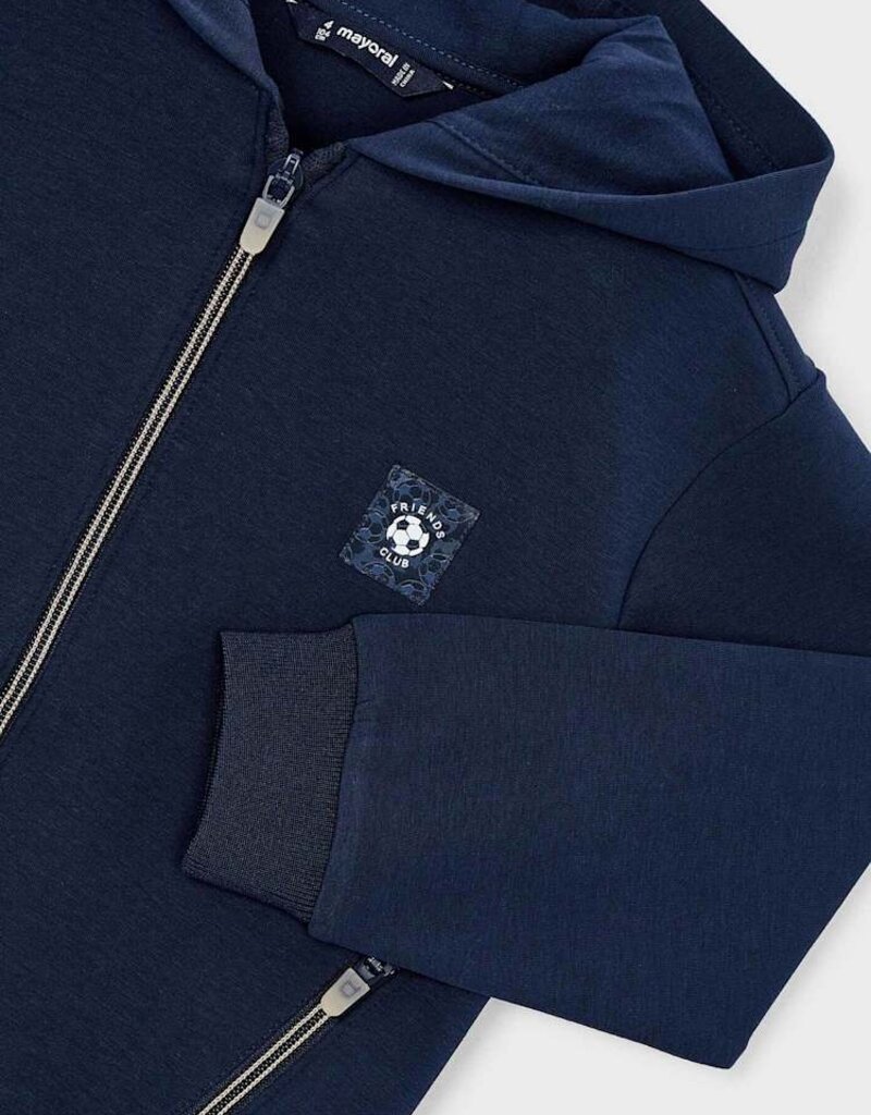 Mayoral Navy Zip Up Hoodie