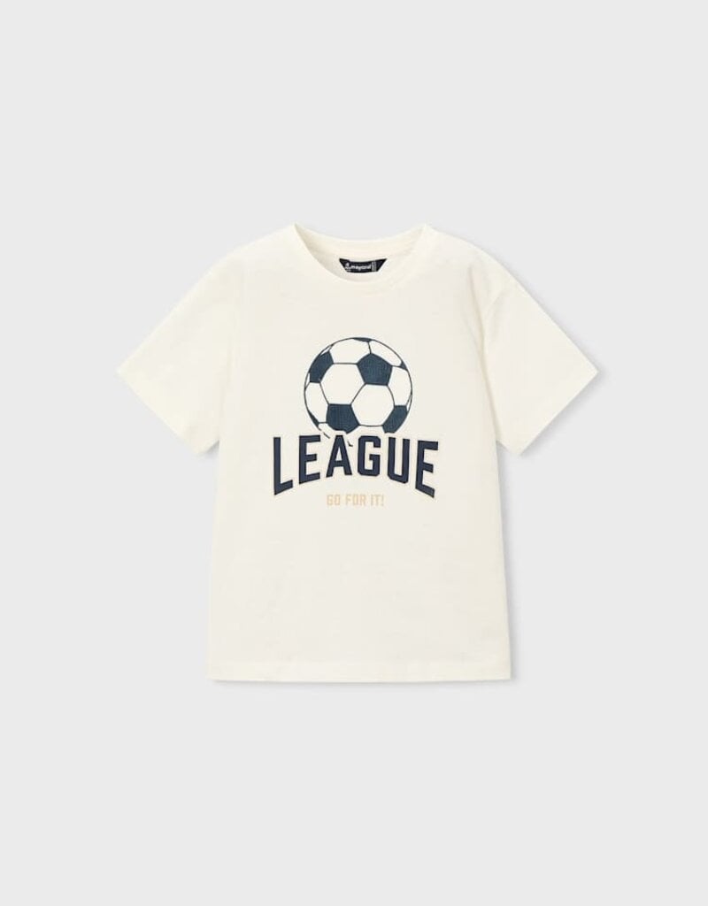 Mayoral S/S White League Tee
