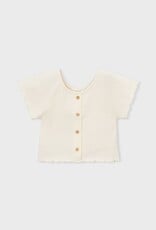Mayoral S/S Buttoned Knit Top