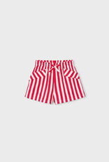 Mayoral Persimmon Stripe Shorts