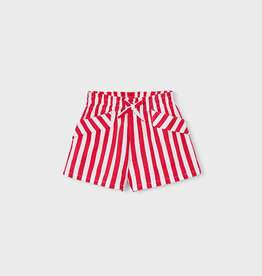 Mayoral SALE Persimmon Stripe Shorts