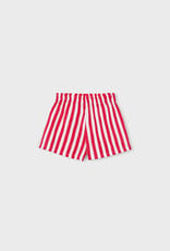 Mayoral Persimmon Stripe Shorts