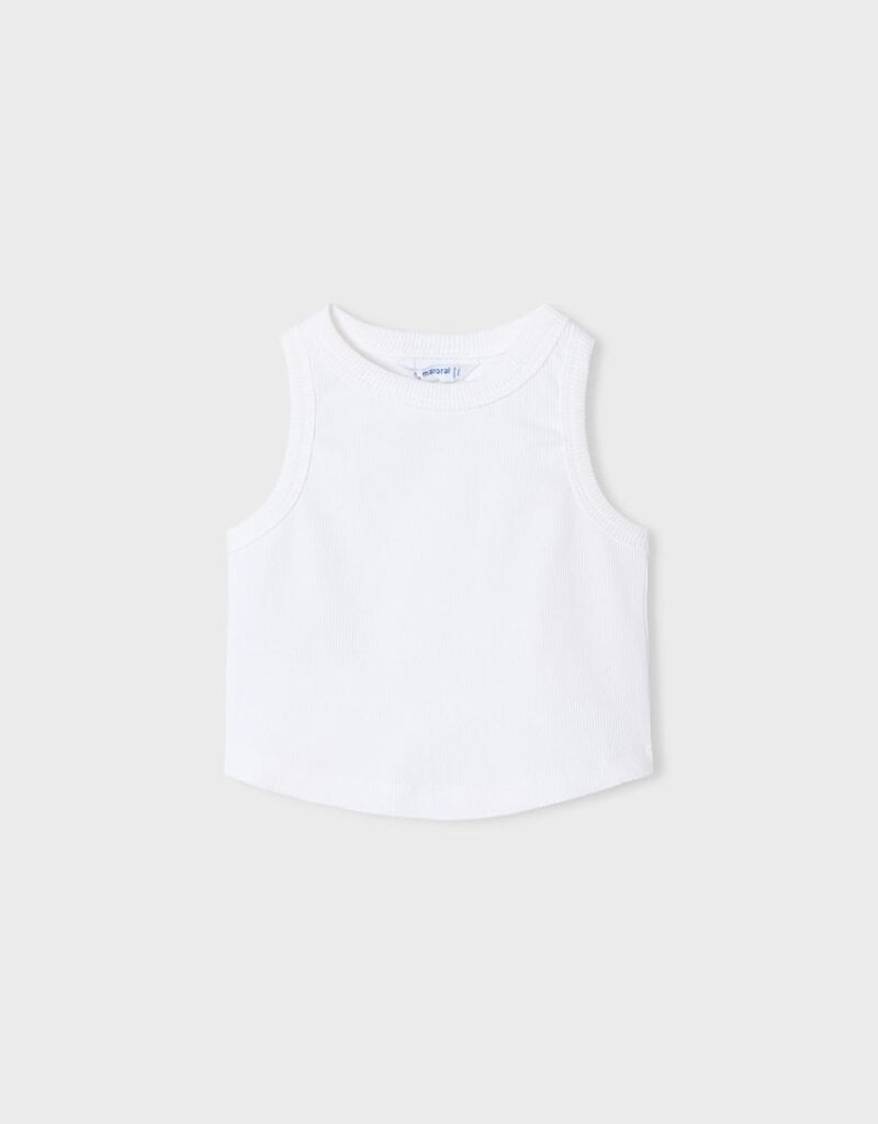 Mayoral Persimmon Stripe Top w/Tank Top