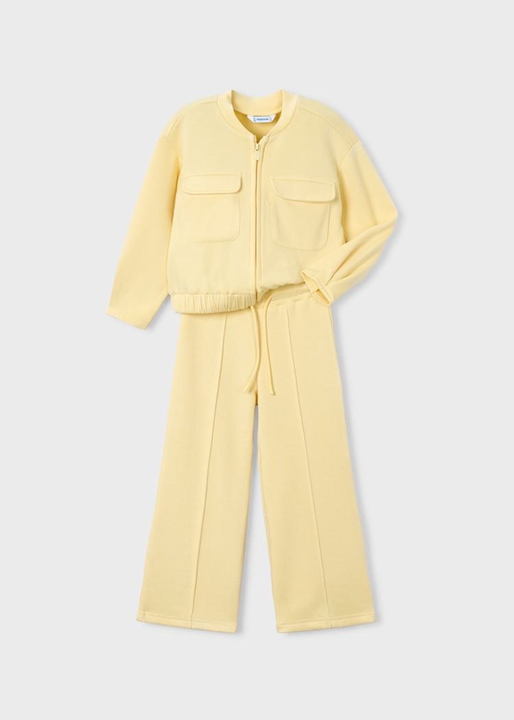 Mayoral Pique Track Suit Vanilla