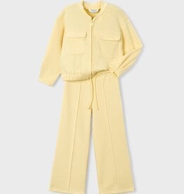 Mayoral Pique Track Suit Vanilla