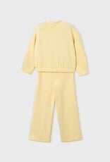 Mayoral Pique Track Suit Vanilla