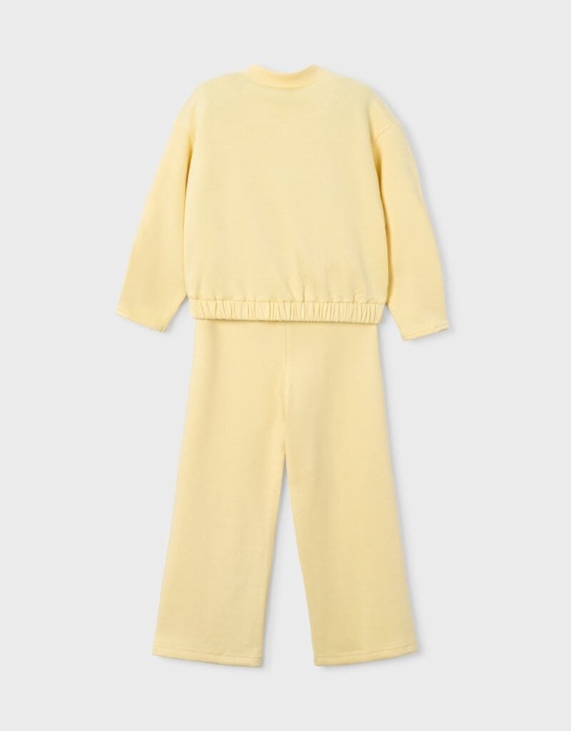 Mayoral Pique Track Suit Vanilla