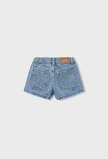 Mayoral Girls Light Denim Shorts