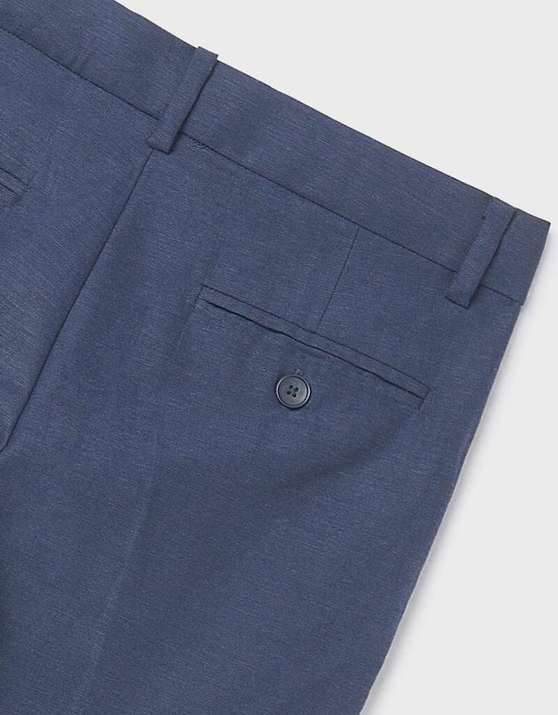 Mayoral Linen Suiting Pants Atlantic