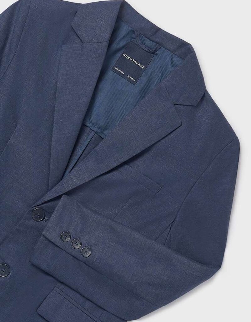 Mayoral Linen Jacket Atlantic