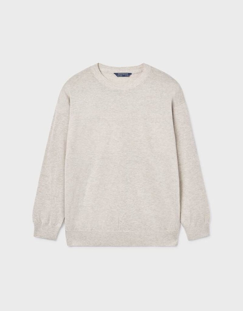 Mayoral Boys Cotton Sweater Bone