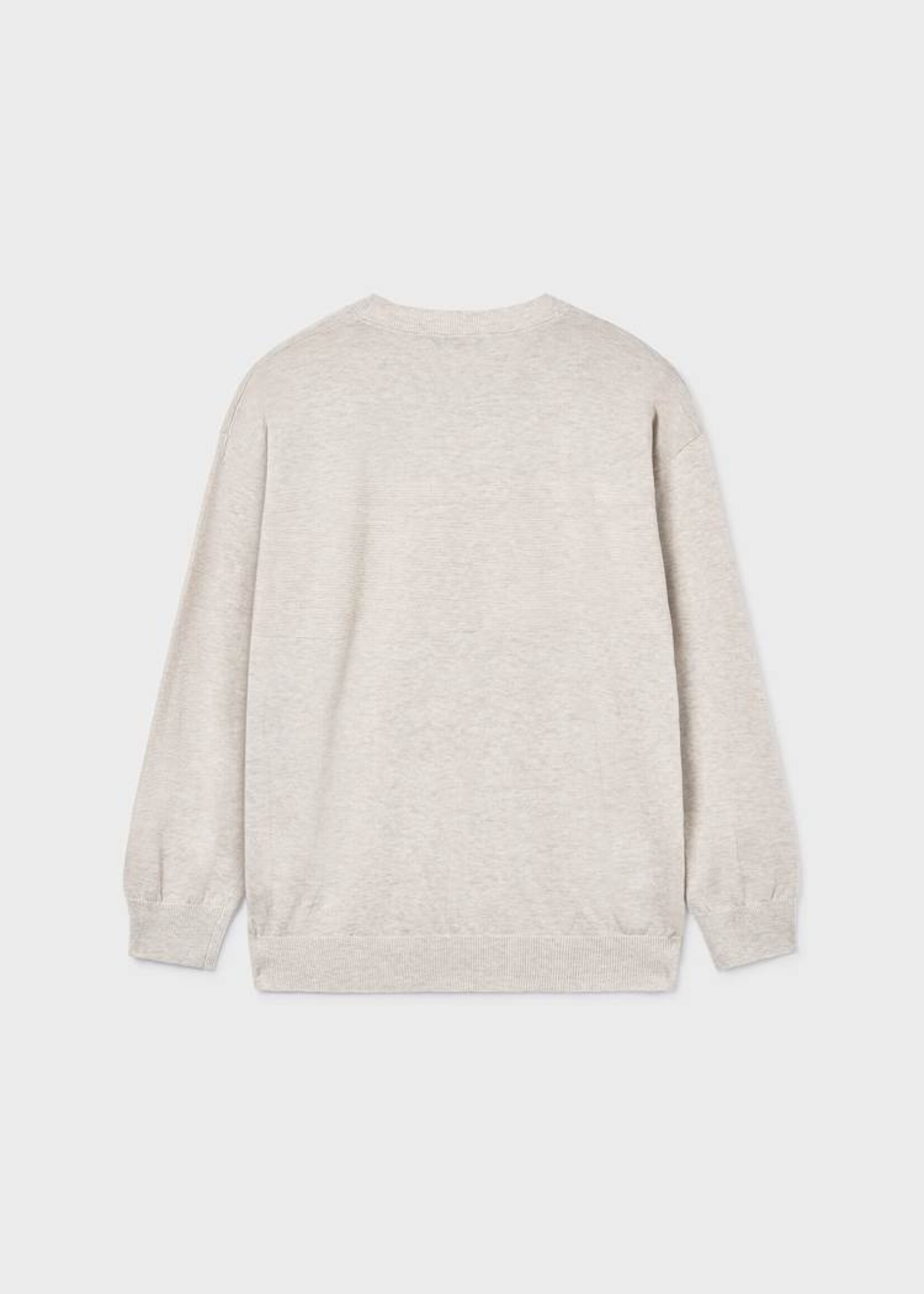 Mayoral Boys Cotton Sweater Bone