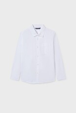Mayoral L/S Buttondown Shirt White