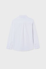 Mayoral L/S Buttondown Shirt White