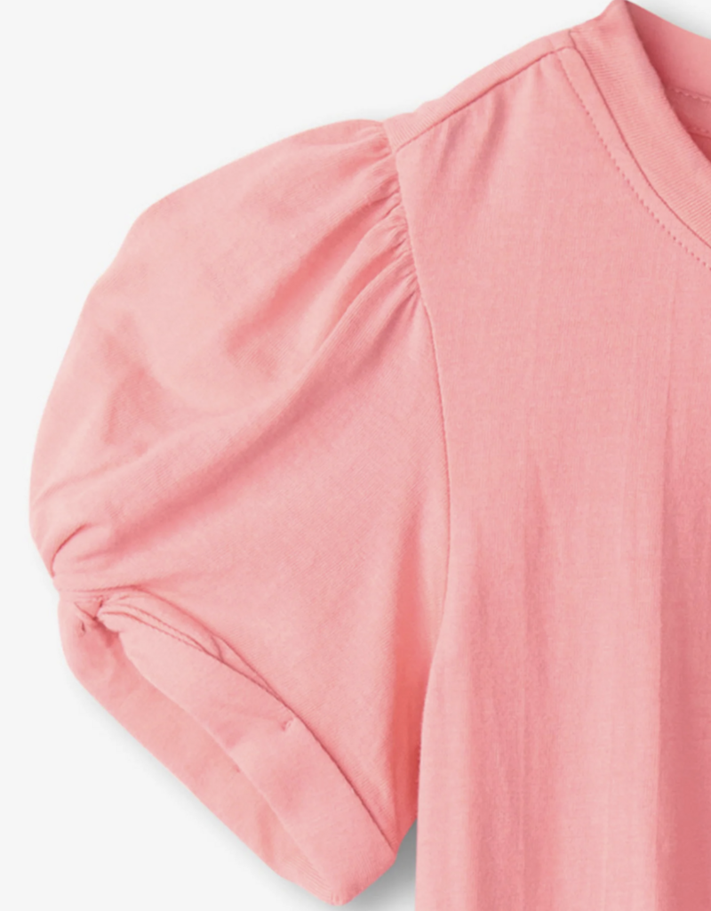 Hatley Kids apricot blush twisted sleeve tee