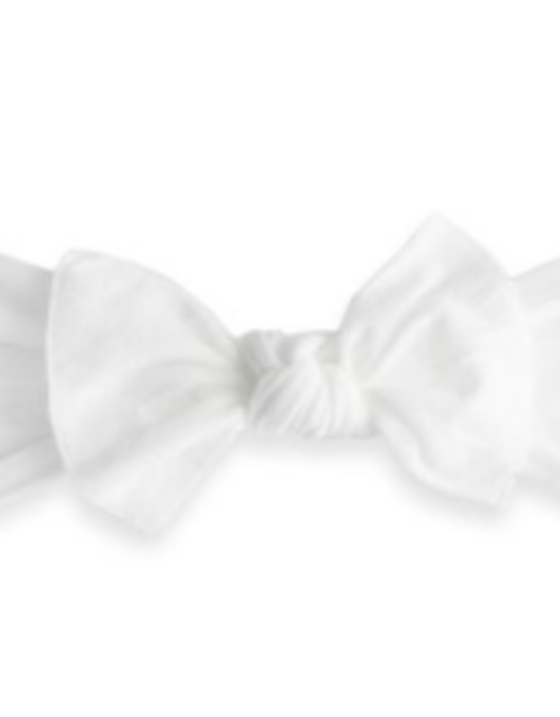 Baby Bling Bow Knot Bow White