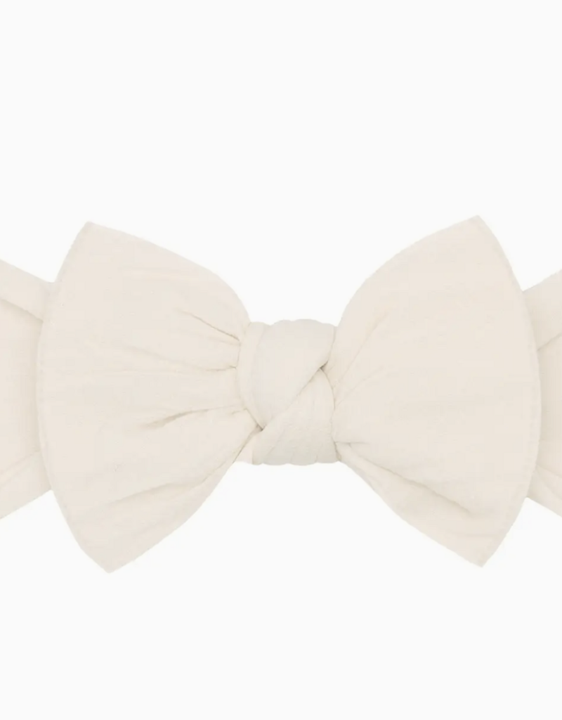 Baby Bling Bow Knot Bow Oatmeal