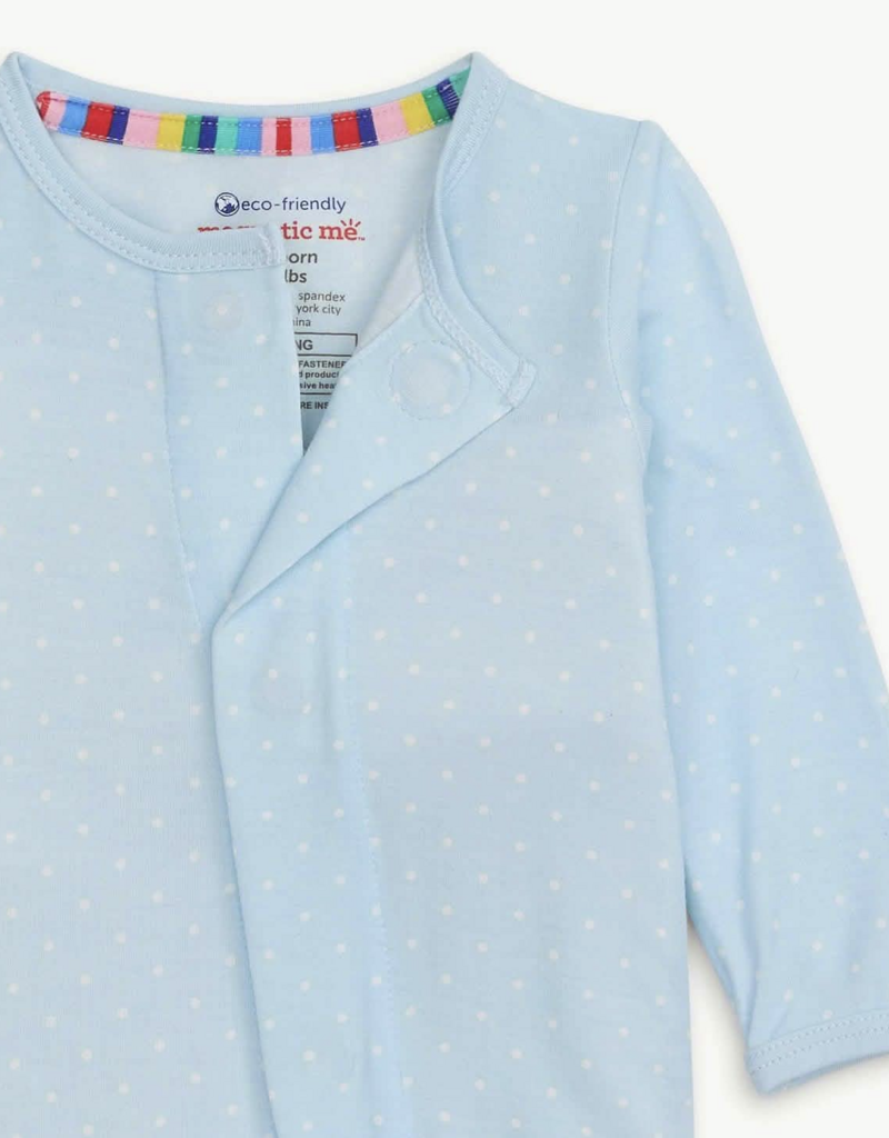 Magnetic Me PIN DOT BLUE FOOTIE