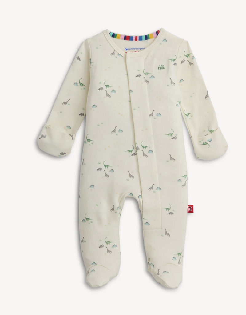 Magnetic Me Tiny Diny Organic Cotton Footie