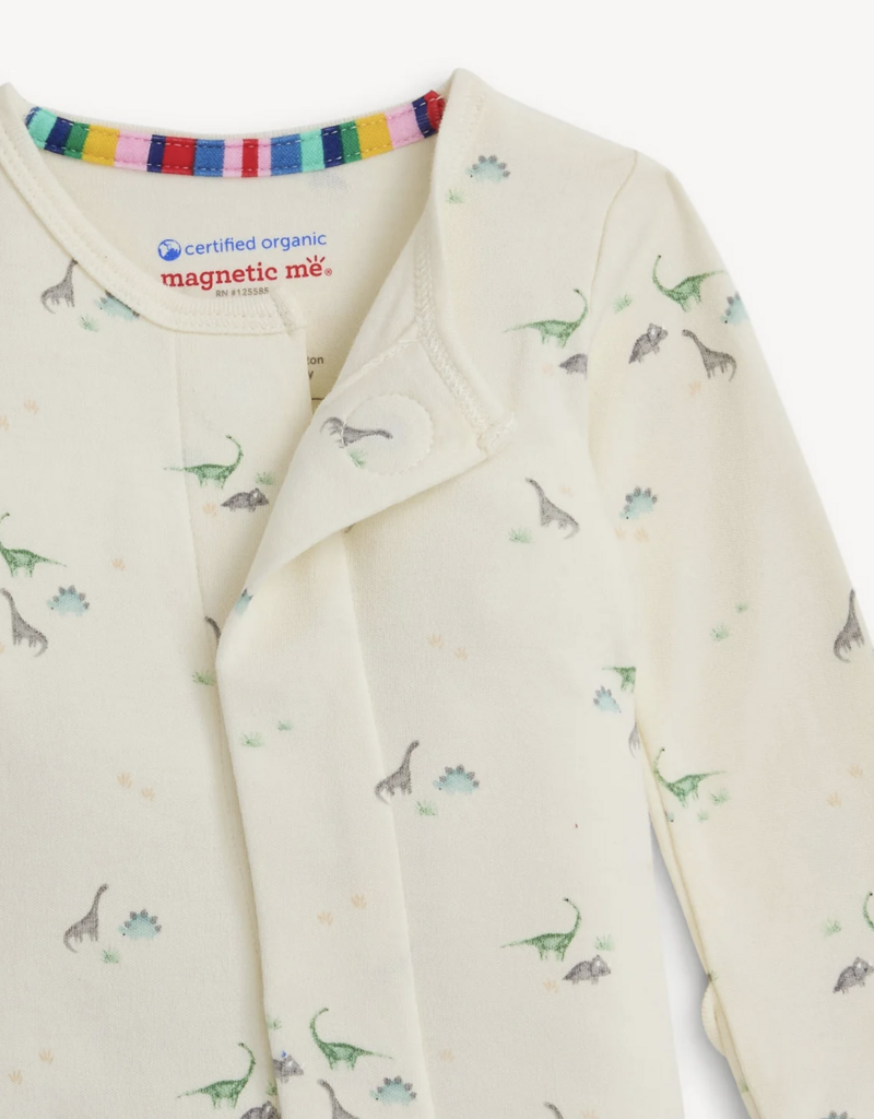 Magnetic Me Tiny Diny Organic Cotton Footie