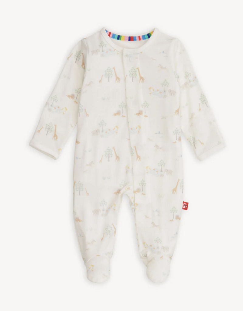 Magnetic Me WHITE SERENE SAFARI FOOTIE