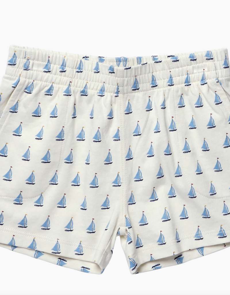 Pink Chicken Sandbox Short Sailboats