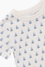 Pink Chicken Adventure T-Shirt Sailboats