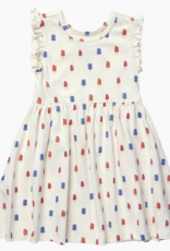 Pink Chicken Sunny Ruffle Dress Popsicles