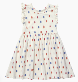 Pink Chicken Sunny Ruffle Dress Popsicles