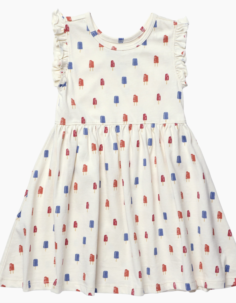 Pink Chicken Sunny Ruffle Dress Popsicles