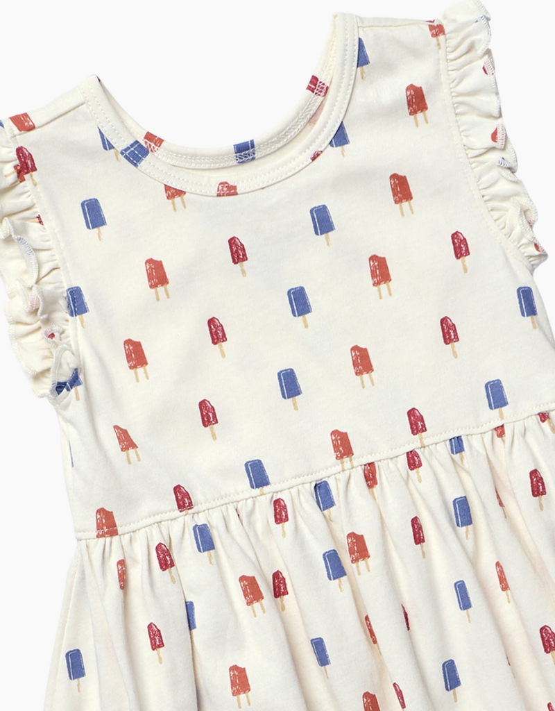 Pink Chicken Sunny Ruffle Dress Popsicles