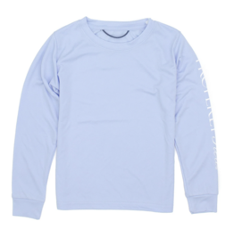Properly Tied Tidal Rashguard Light Blue