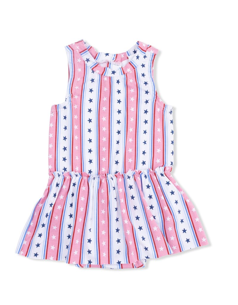 Angel Dear Stars and Stripes Bodysuit w/Skirt